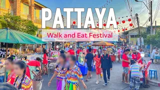 PATTAYA: Walk and Eat Festival, Street Food, Naklua Market l Jan 23