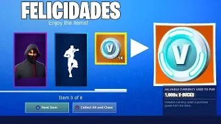 FORTNITE REGALO 1 SKIN GRATIS!