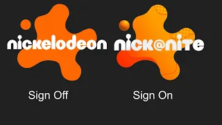 Nickelodeon Sign Off Nick@Nite Sign On Monday October 23 2023