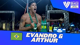 HOME VICTORY in Brazil 🇧🇷 | Evandro/Arthur | Road to GOLD | #beachprotour