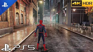 (PS5)Spider-Man Remastered Is AMAZING on PS5 | Ultra Ray-Tracing Graphics Gameplay [4K 60FPS HDR]