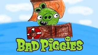 настольная игра bad piggies - обзор дополнения "моря и корабли"