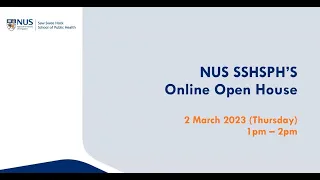 NUS Open House 2023: What You Didn’t Know About Public Health