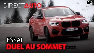 Zone rouge : BMW X4M vs Alfa Romeo Stelvio Quadrifoglio