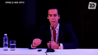 Legendary Nick Cave said he arrived to perform in Israel because of the BDS