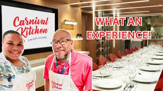 Carnival Kitchen- A Carnival Cruise Experience You DON'T want to miss! (UNCUT video)