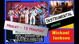 Jackson 5 Medley - 30-th Anniversary - Instrumental with lyrics  [subtitles] EXTENDED version HQ