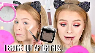 FULL FACE REVISITING OLD FAVOURITES.. I USED TO SWEAR BY THESE?! | sophdoesnails