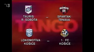 30. kolo Mars Superligy | Priamy súboj na diaľku o majstra ligy | Tango Futbal | 1996/1997