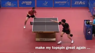 🇨🇳WANG Chuqin crazy 🏓 around (under) the net 2019