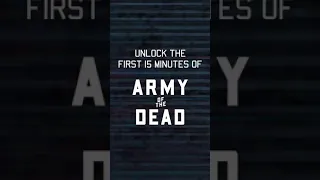 Army of the Dead | Official Trailer | Netflix Army of the Dead | Official Teaser | Netflix