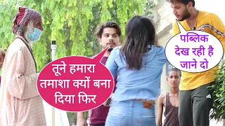 Public Dekh Rahi Hai Jane Do Prank Gone Wrong In Delhi By Desi Boy With New Twist Epic Reaction