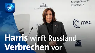 Münchener Sicherheitskonferenz: USA wirft Russland schwere Verbrechen vor