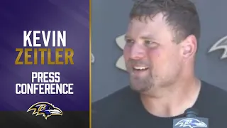 Kevin Zeitler Is Glad He’s on the Same Team as Tyler Linderbaum | Baltimore Ravens