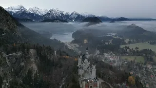 Germania, Neuschwanstein Castle, il castello delle favole! by drone