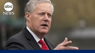Mark Meadows granted immunity in federal election case: Sources