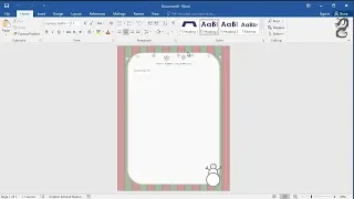 How to Create Stationery in Word