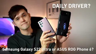 ASUS ROG Phone 6 As Daily Driver? Replacing My Samsung Galaxy S22 Ultra