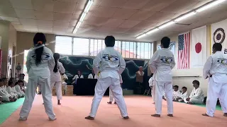 Taekwondo Belt test.