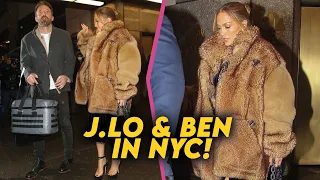 Jennifer Lopez & Ben Affleck seen out and about in Manhattan, NY