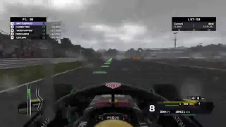 Formula 1 2020 PS4 - 100% full race at Suzuka Japan._gearbox penalty start