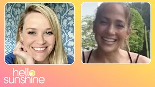 Reese Witherspoon and @JenniferLopez chat live about Legally Blonde 3, musicals, and kids.