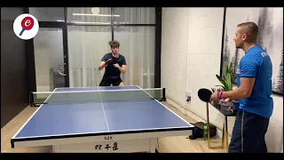 Table tennis - Timing points for 3rd & 5th ball attack forehand