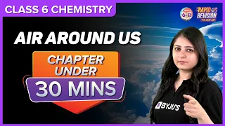 Air Around Us | Full Chapter Revision under 30 mins | Class 6 Science