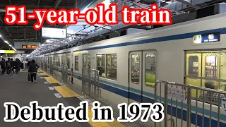 A commuter train that has been running for more than half a century.