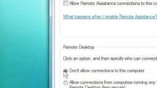 How to disable remote access for Remote Assistance in Windows 7