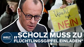 SCHOLZ ZUR FLÜCHTLINGSKRISE: "Wer hier kein Bleiberecht erhält, muss Deutschland wieder verlassen"