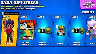 🍀VERY RARE GIFTS!!!🎁-Brawl Stars Complete FREE QUEST/concept