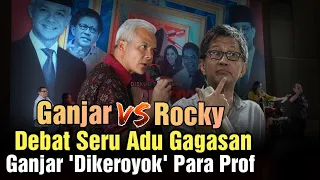 Saat Rocky Gerung Uji Gagasan Ganjar Pranowo! Debat Seru Nih