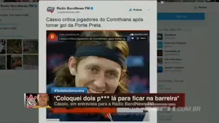 GOLEIRO CASSIO COLOQUEI DUAS PORRA NA BARREIRA ELES SAIRAM DA BOLA KKKKKKKKKKKKK