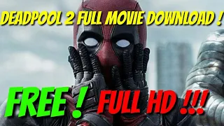 ➡HOW TO DOWNLOAD 'DEADPOOL 2'  2018 IN DUAL AUDIO 720p||ALL 4 U TECH