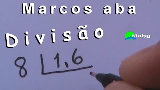 DIVISÃO - Número Inteiro ou Natural por Numero Decimal (com vírgula) - Aula 10