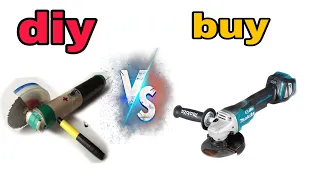 Operated Angle Grinder vs diy