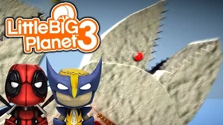 ANGRY WHALES! | Little Big Planet 3 Multiplayer (14)