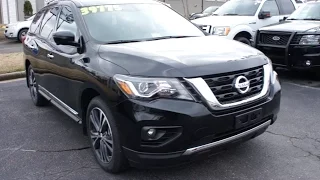 *SOLD* 2017 Nissan Pathfinder Platinum 4WD Walkaround, Start up, Tour and Overview