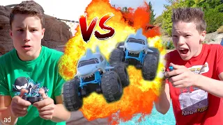 MEGALODON Storm Monster Truck RACE!