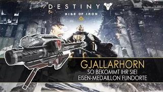 Destiny - Gjallarhorn Jahr 3: So bekommt ihr sie! | Eisen Medaillon Fundorte