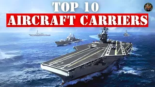 Top 10 largest aircraft carrier in the world 2023