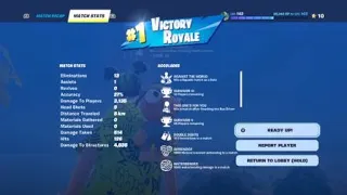 First solo vs squad win