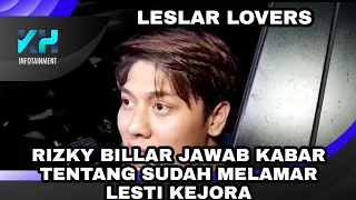 RIZKY BILLAR JAWAB KABAR TENTANG SUDAH MELAMAR LESTI KEJORA