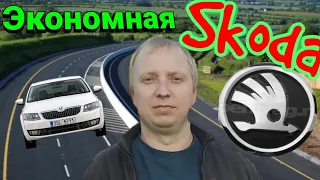 Skoda TSI: Расход топлива по трассе...  #SkodaVodA7#РасходТоплива#