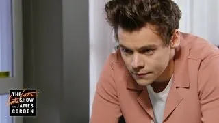 Harry Styles Can't Get Into The Late Late Show