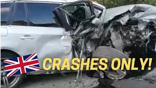 UK Car Crashes Compilation #1 - Crashes, accidents & wrecks only!