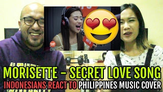 Indonesians react to Morissette covers "Secret Love Song" (Little Mix) LIVE on Wish 107.5 Bus