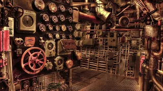 Ship Engine Room Sound for Studying, Relaxation, & Stress Relief -  1 Hour