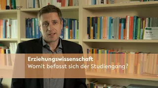 Erziehungswissenschaft: Womit befasst sich der Studiengang?